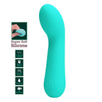 PRETTY LOVE - VIBRATEUR RECHARGEABLE FAUN, VERT AQUA