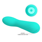 PRETTY LOVE - VIBRATEUR RECHARGEABLE FAUN, VERT AQUA