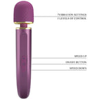 PRETTY LOVE - 7-MODE VIBRATION MASSAGER PURPLE