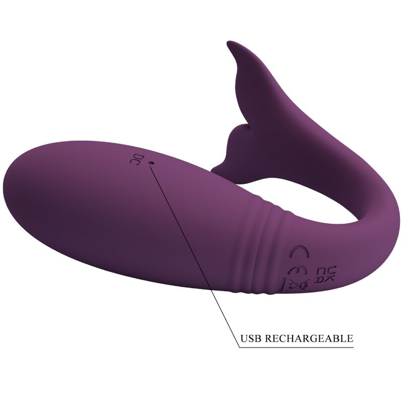 JRETTY LOVE - APPLICATION JAYLEEN VIBRATEUR TÉLÉCOMMANDÉ VIOLETTE