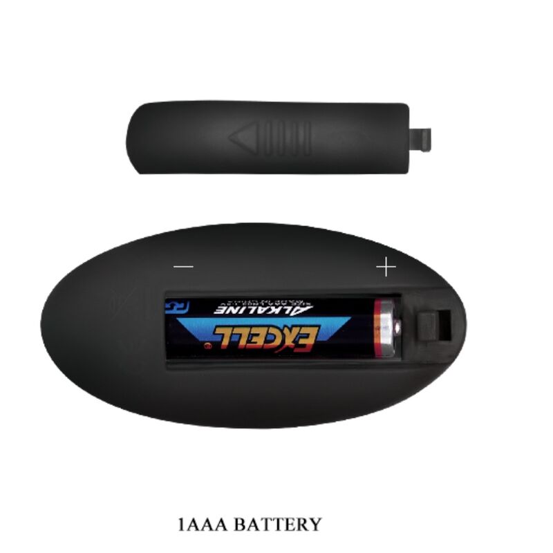 MR PLAY - VIBRATEUR PUISSANT À TÉLÉCOMMANDE, PLUG ANAL NOIR