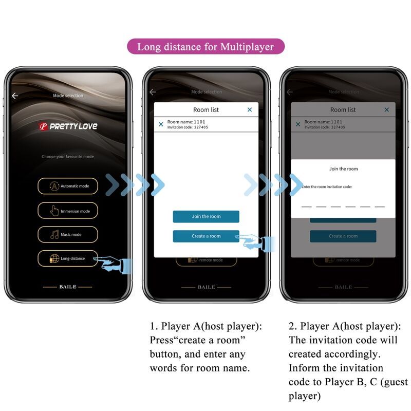 PRETTY LOVE - BILLY VIBRATION À TÉLÉCOMMANDE VIOLETTE APPLICATION GRATUITE