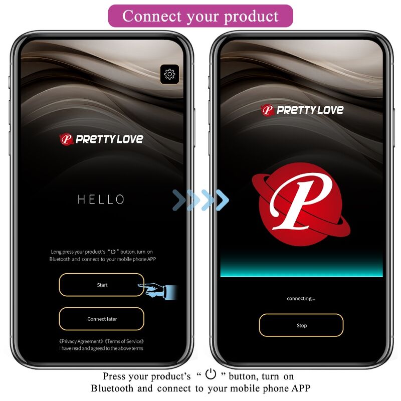PRETTY LOVE - BILLY VIBRATION À TÉLÉCOMMANDE VIOLETTE APPLICATION GRATUITE