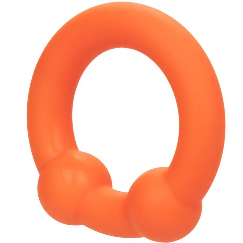 CALEXOTICS - BAGUE ALPHA DOUBLE BALLE ORANGE