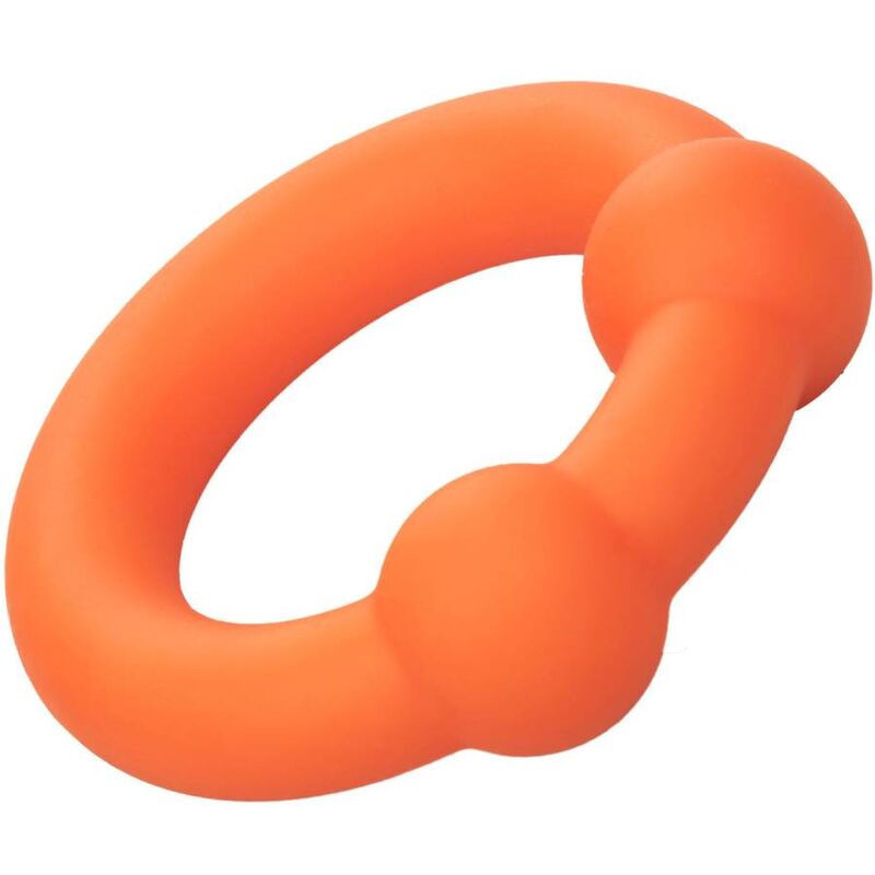 CALEXOTICS - BAGUE ALPHA DOUBLE BALLE ORANGE