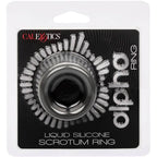 CALEXOTICS - ANNEAU EXTENSIBLE ALPHA POUR LE SCROTUM, NOIR