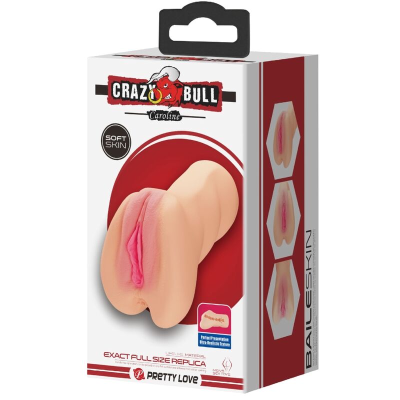CRAZY BULL - CAROLINE, MASTUBDOR EN FORME DE VAGIN