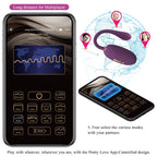 PRETTY LOVE - DOREEN RECHARGEABLE VIBRATING EGG PURPLE