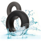 CALEXOTICS - ENSEMBLE DE 2 BAGUES PROLONGÉES ALPHA GRISES