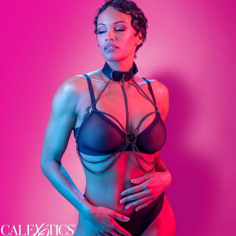 CALEXOTICS - EUPHORIA HARNAIS À COLLIER MULTI-CHAÎNES