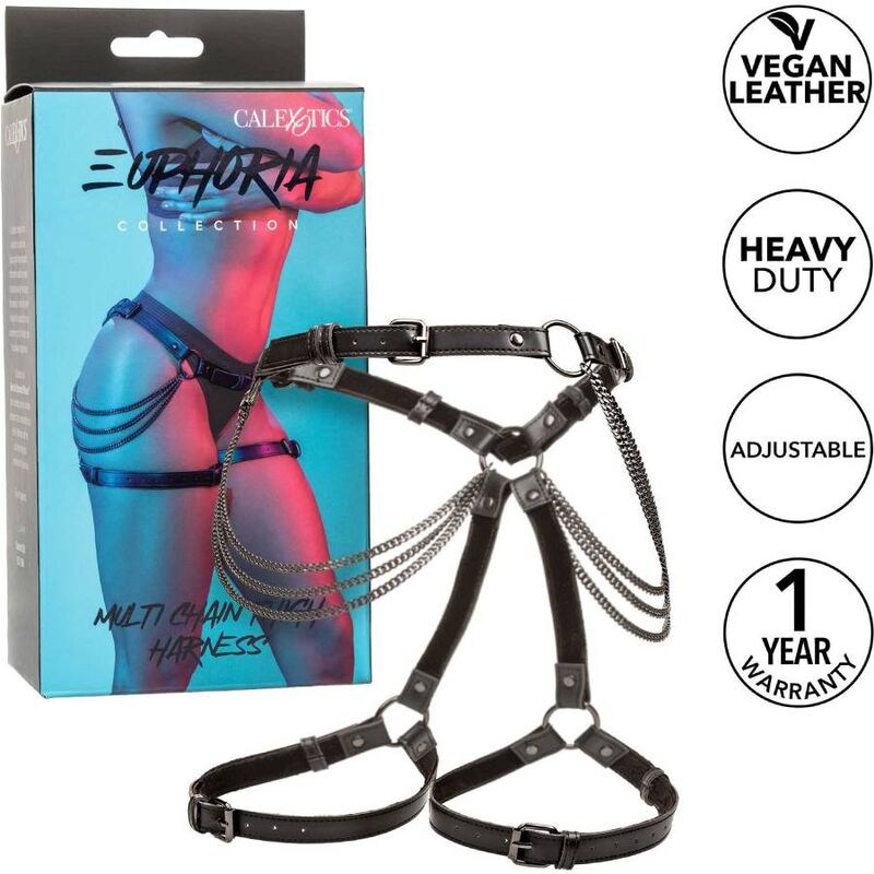 CALEXOTICS - EUPHORIA MULTI-CHAIN ​​THIGH HARNESS