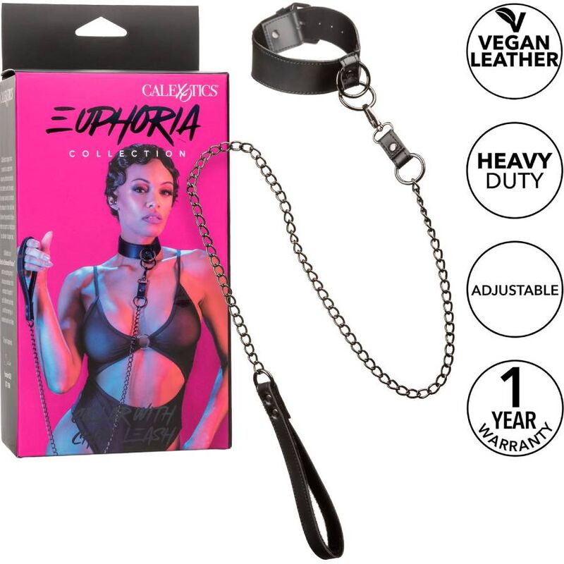 CALEXOTICS - COLLIER EUPHORIA AVEC LAISSE À CHAÎNE