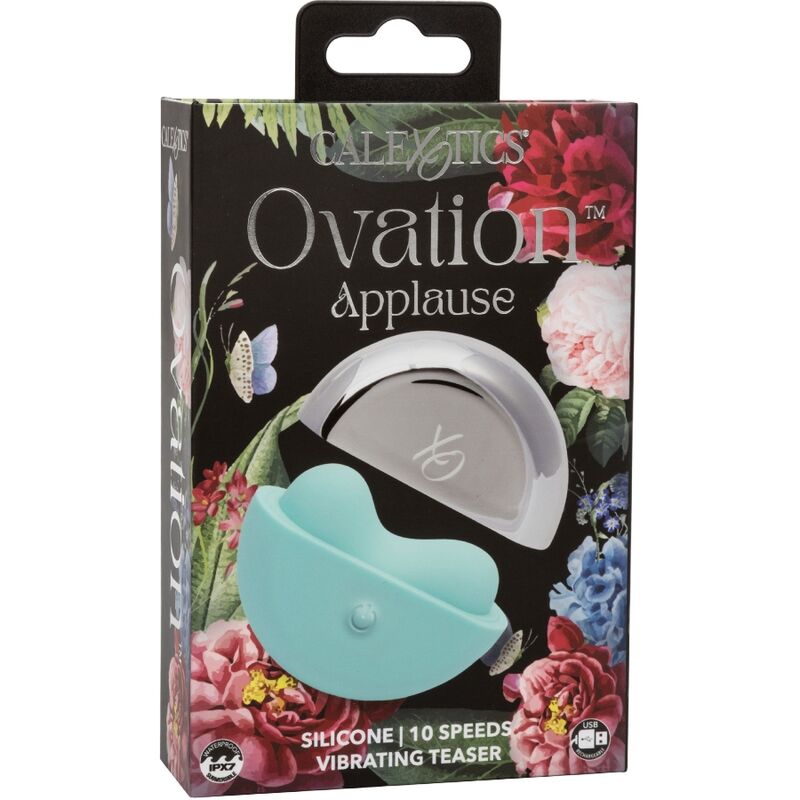 CALEXOTICS - OVATION APPLAUSE STIMULATOR (AQUA GREEN)