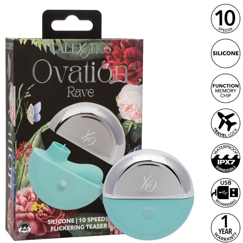 CALEXOTICS - OVATION AQUA GREEN RAVE STIMULATOR