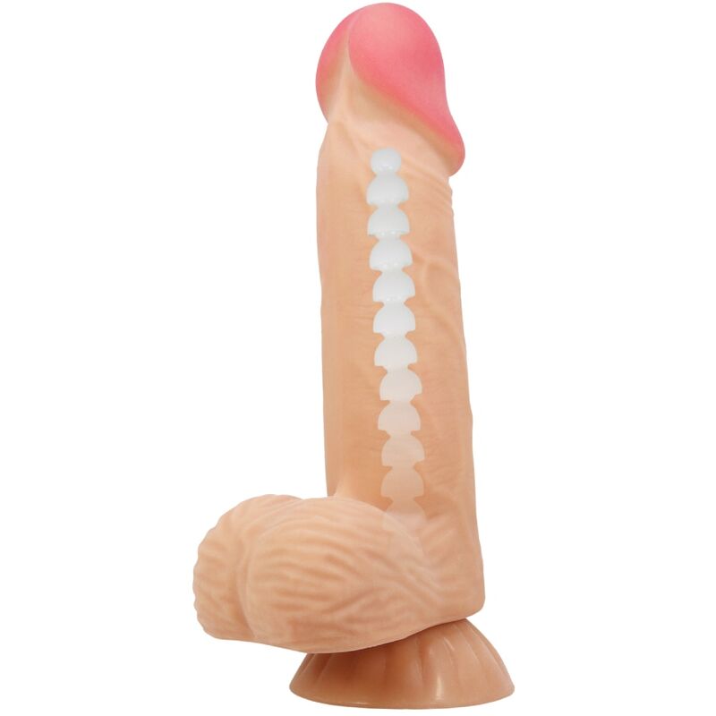 PRETTY LOVE - REALISTIC SLIDING SKIN SERIES DILDO WITH SLIDING SKIN SUCTION CUP 20.6 CM