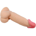 PRETTY LOVE - REALISTIC SLIDING SKIN SERIES DILDO WITH SLIDING SKIN SUCTION CUP 19.4 CM