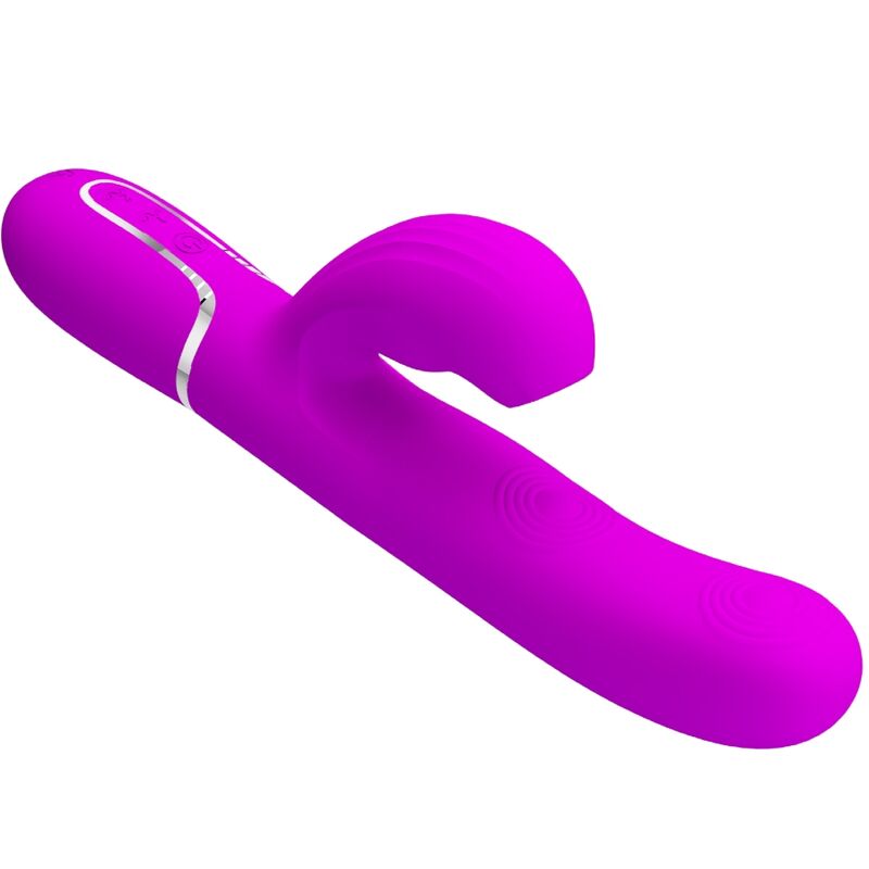 PRETTY LOVE - PERLITA VIBRATEUR POINT G MULTIFONCTIONNEL 3 EN 1 (VIOLET)