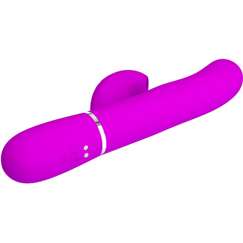PRETTY LOVE - PERLITA VIBRATEUR POINT G MULTIFONCTIONNEL 3 EN 1 (VIOLET)