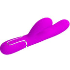PRETTY LOVE - PERLITA VIBRATEUR POINT G MULTIFONCTIONNEL 3 EN 1 (VIOLET)