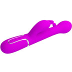 PRETTY LOVE - DEJON RABBIT 3-IN-1 MULTIFUNCTIONAL VIBRATOR (PURPLE)