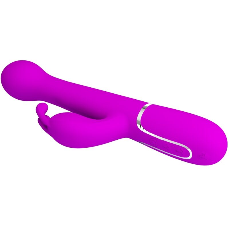 PRETTY LOVE - DEJON RABBIT 3-IN-1 MULTIFUNCTIONAL VIBRATOR (PURPLE)