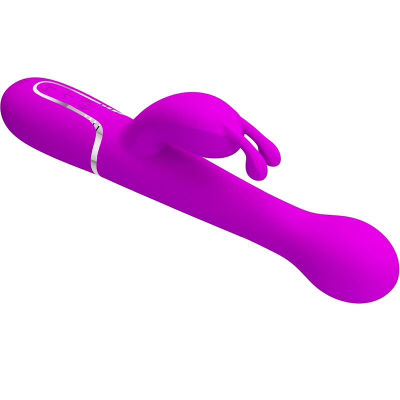 PRETTY LOVE - DEJON RABBIT 3-IN-1 MULTIFUNCTIONAL VIBRATOR (PURPLE)