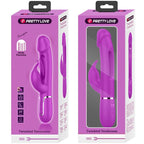 PRETTY LOVE - DEJON RABBIT 3-IN-1 MULTIFUNCTIONAL VIBRATOR, FUCHSIA