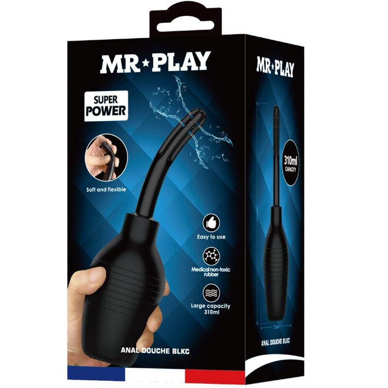 MR PLAY - ANAL SHOWER BLACK SUPER POWER