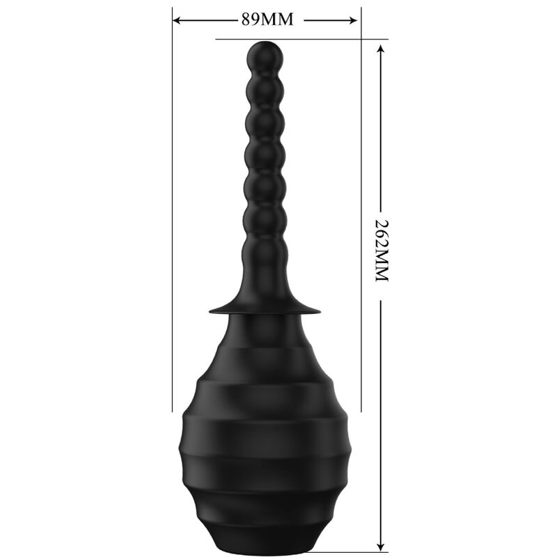 MR PLAY - POWERFUL REMOTE CONTROL VIBRATOR BLACK BUTT PLUG