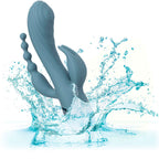CALEXOTICS - TRIPLE ECSTASY VIBRATOR, GREY