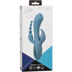 CALEXOTICS - TRIPLE ECSTASY VIBRATOR, GREY