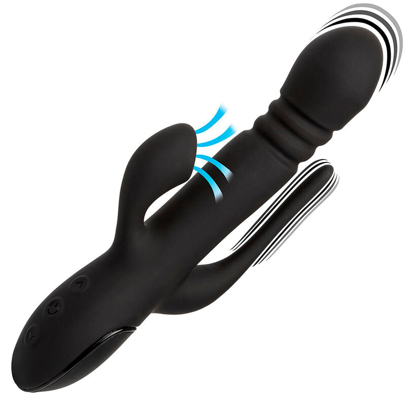 CALEXOTICS - VIBRATEUR BLACK TRIPLE EUPHORIA