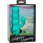 CALEXOTICS - CALIFORNIA DREAMING DEL MAR DIVA RABBIR VIBRATEUR VERT AQUA