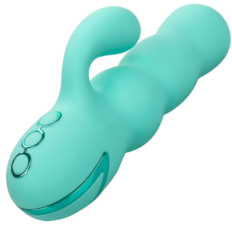 CALEXOTICS - CALIFORNIA DREAMING DEL MAR DIVA RABBIR VIBRATEUR VERT AQUA