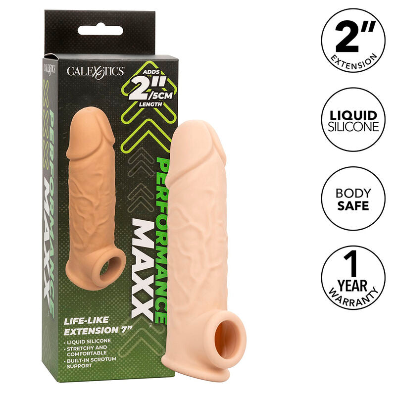 CALEXOTICS - PERFORMANCE MAXX EXTENSIONS RÉALISTES 7 PEAU CLAIRE