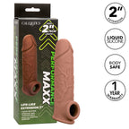 CALEXOTICS - PERFORMANCE MAXX EXTENSIONS RÉALISTES 7 PEAU MARRON