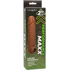 CALEXOTICS - PERFORMANCE MAXX EXTENSIONS RÉALISTES 8 PEAU MARRON