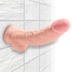 KING COCK - TRIPLE DENSIT DILDO 18.4 CM