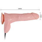 BAILE - 15 CM INFLATABLE REALISTIC DILDO WITH SUCTION CUP