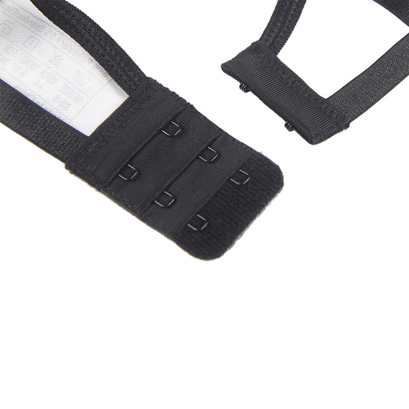 SUBBLIME - ENSEMBLE 3 PIÈCES SOUTIEN-GORGE + STRING + SOUTIEN-GORGE EN DENTELLE NOIRE S/M