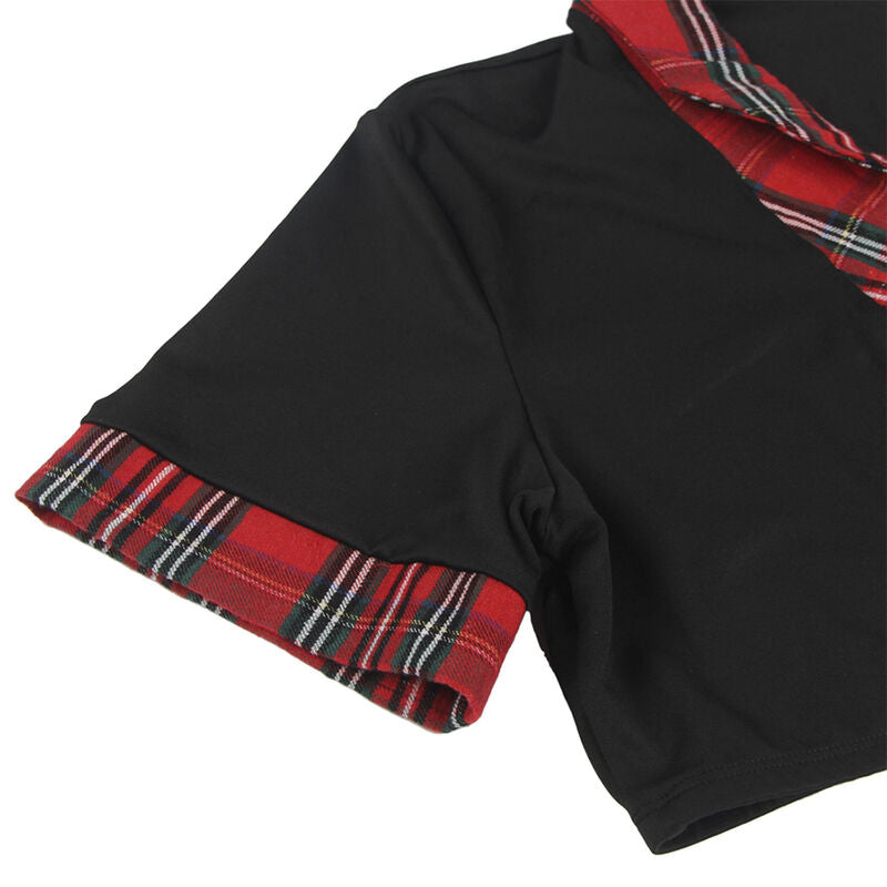 SUBBLIME - DÉGUISEMENT D'ÉCOLE SEXY AVEC HAUT S/M