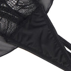 SUBBLIME - TEDDY HALTER NECK BACKLESS BLACK LACE S/M