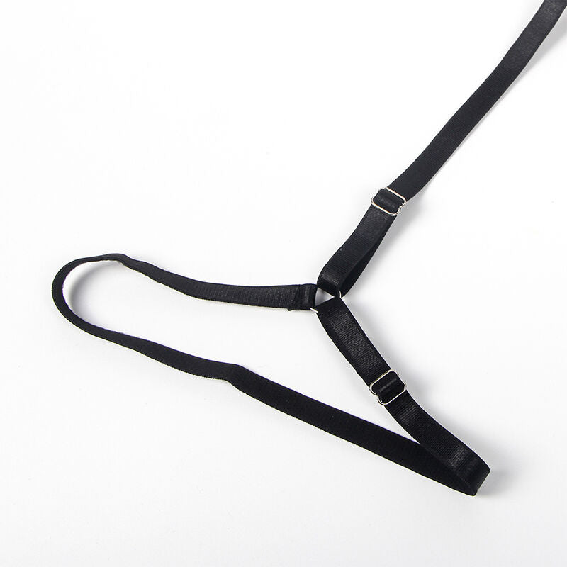 SUBBLIME - POLICE COSTUME BLACK LACE BODYSUIT S/M