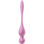 SATISFYER - BOULES DE KEGEL VIBRANTES LOVE BIRDS ROSE