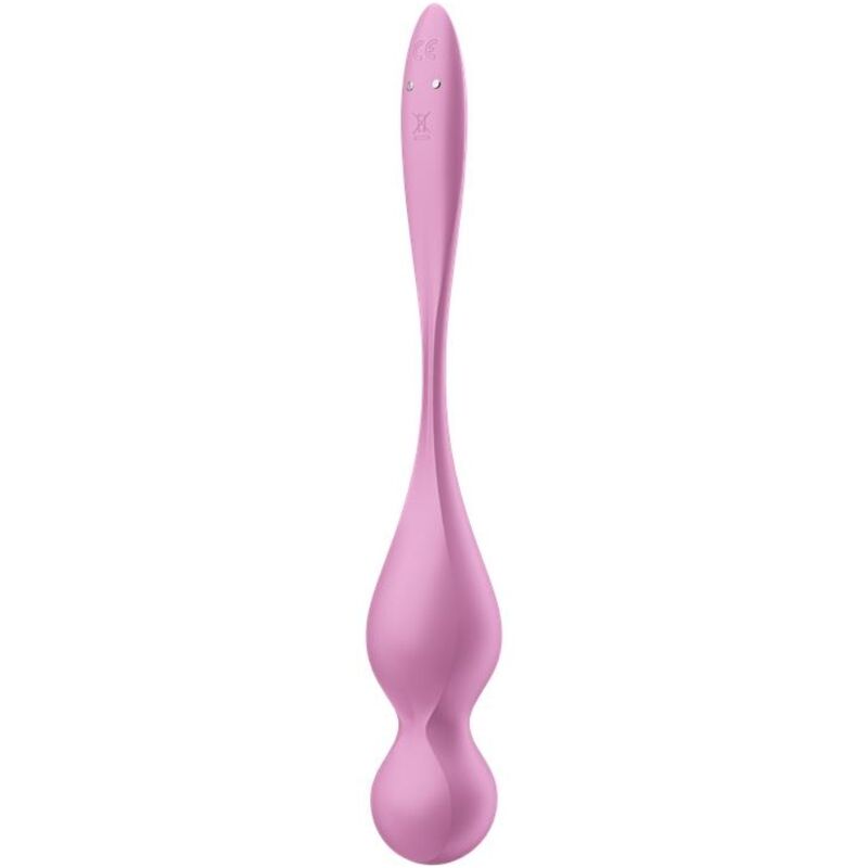SATISFYER - BOULES DE KEGEL VIBRANTES LOVE BIRDS ROSE