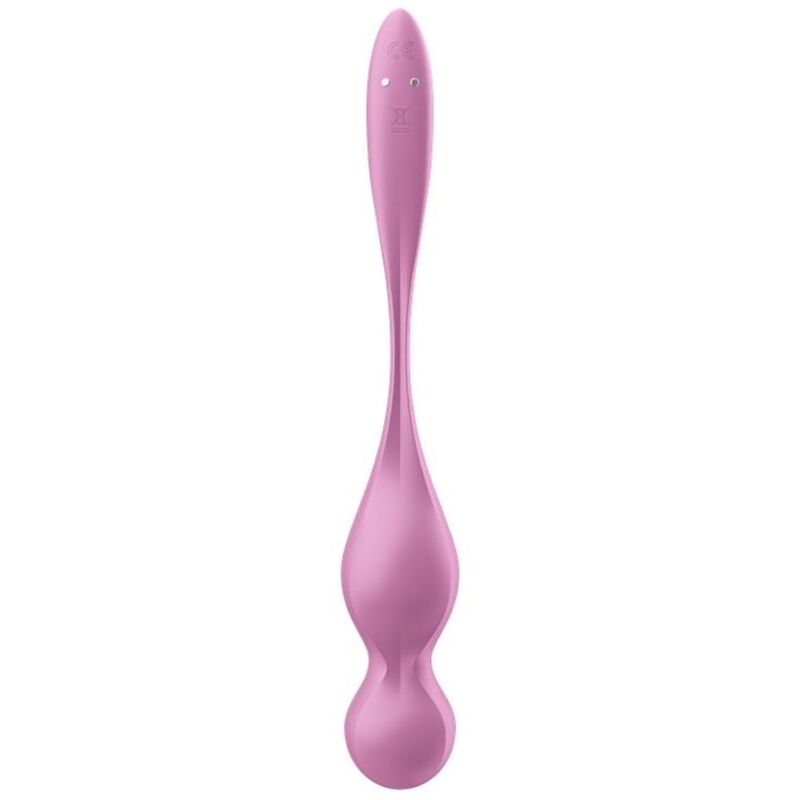 SATISFYER - BOULES DE KEGEL VIBRANTES LOVE BIRDS ROSE