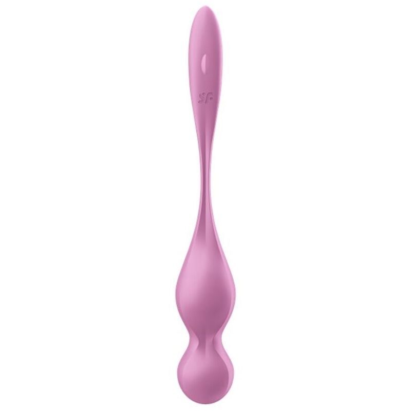 SATISFYER - BOULES DE KEGEL VIBRANTES LOVE BIRDS ROSE
