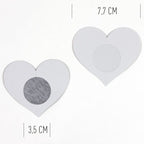 SECRET PLAY - WOW TITS! HEART-SHAPED NIPPLE COVERS