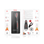 ONINDER - SEOUL MASTURBATEUR HOMME RECHARGEABLE 10 VITESSES - APPLICATION GRATUITE