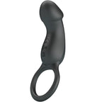 PRETTY LOVE - ANELLO ANALE E VIBRATORE WARREN BLACK